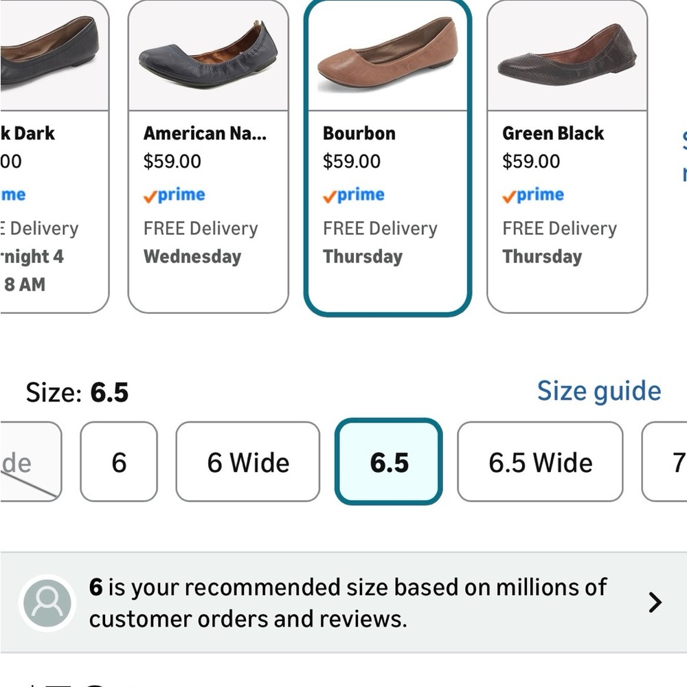 Brown Leather Flats